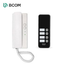 Bcom smart home security system 2 ways intercom system audio interphones